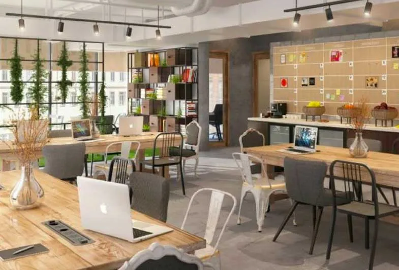 Coworking space without a reception desk